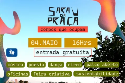 Corpos ocuparam a praça: arte, voz e resistência no 3º Sarau da Praça