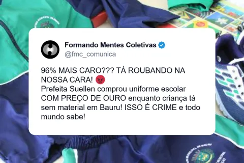 O Escândalo dos Uniformes Escolares em Bauru