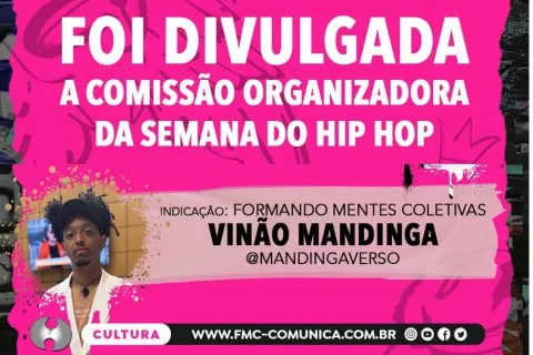 APÓS PRESSÃO, COMISSÃO DA 13ª SEMANA DO HIP HOP É OFICIALIZADA EM BAURU