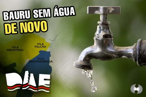 Rodízio de água atinge 80 mil moradores em Bauru em meio a disputa sobre futuro do DAE