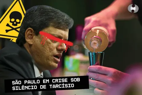 Mortes por metanol e avanço do PCC: São Paulo em crise sob silêncio de Tarcísio